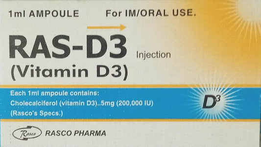 RAS-D3 (Vitamin D3) Injection