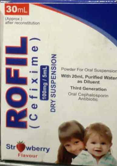 ROFIL-100mg/5mL (Cefixime) Dry Suspension
