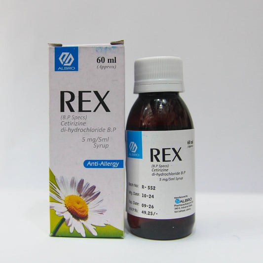 Rex (Anti Allergy) - 60ml Syrup