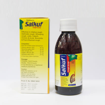 Salkuf Cough Syrup (120ml)